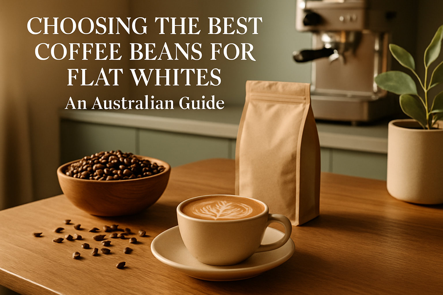 Coffee guide hero image: choosing coffee beans for flat whites