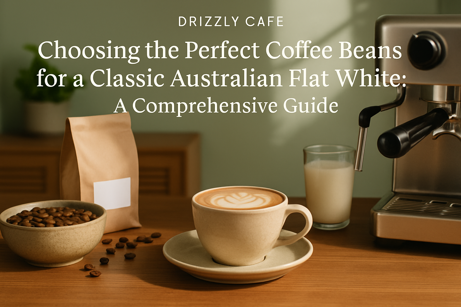 Coffee guide hero image: choosing coffee beans for flat whites