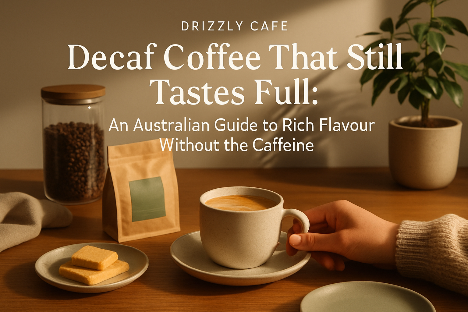 Coffee guide hero image: decaf coffee that still tastes full