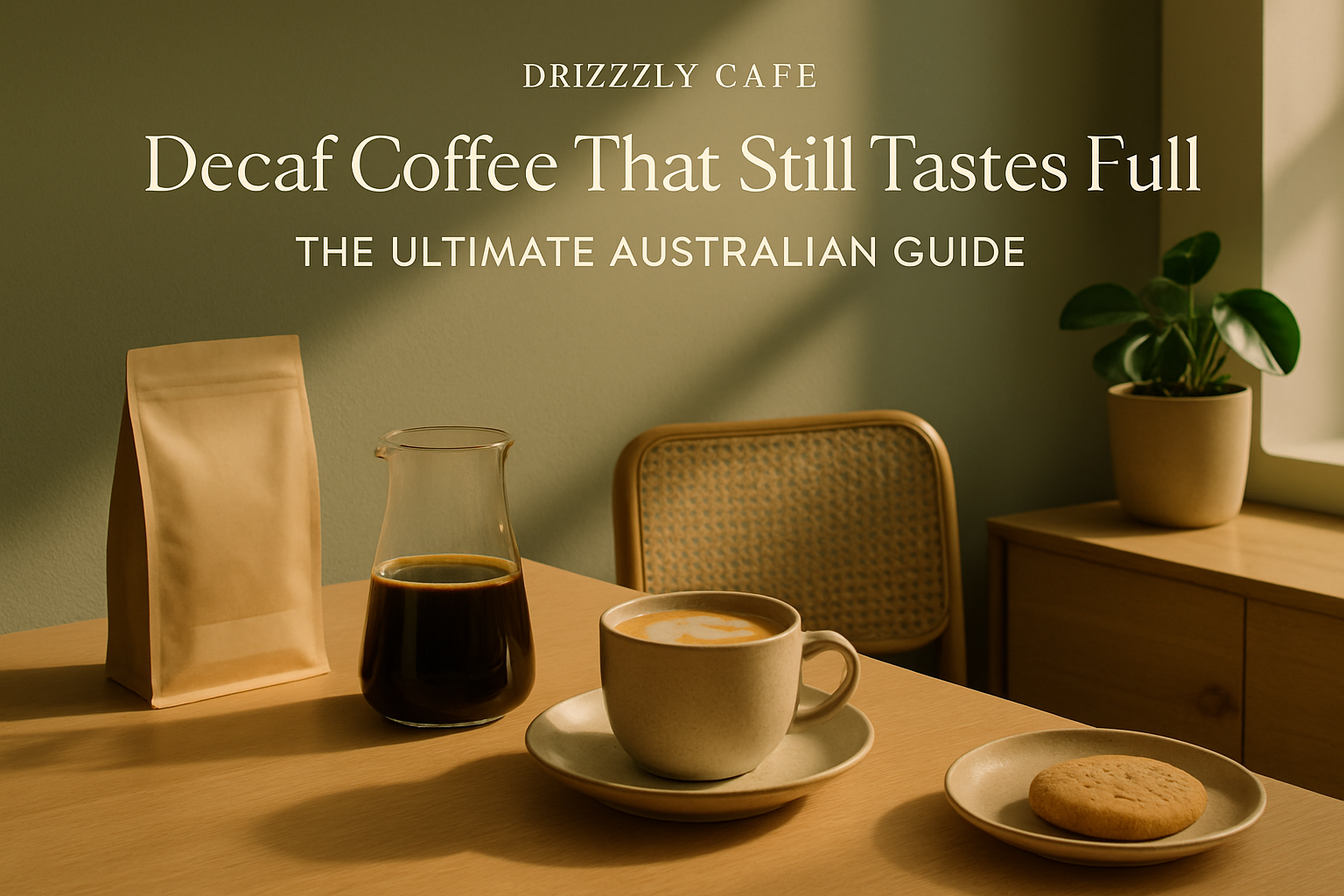 Coffee guide hero image: decaf coffee that still tastes full