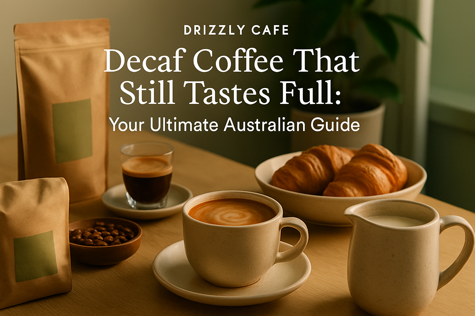 Coffee guide hero image: decaf coffee that still tastes full