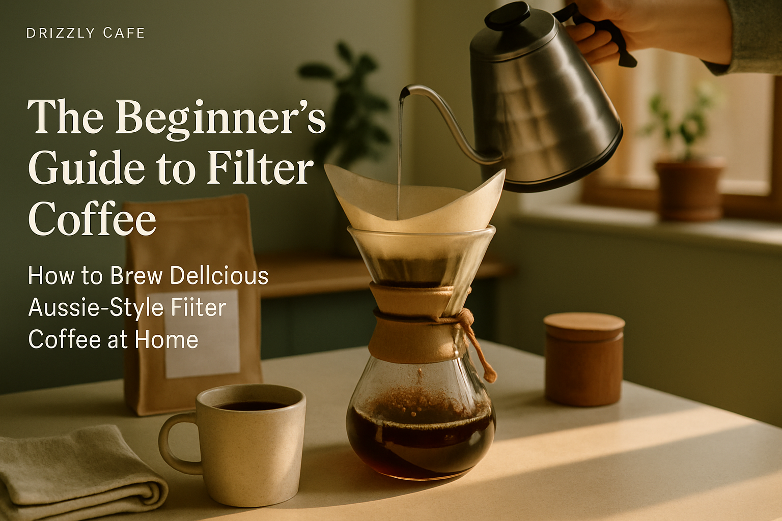Coffee guide hero image: filter coffee for beginners