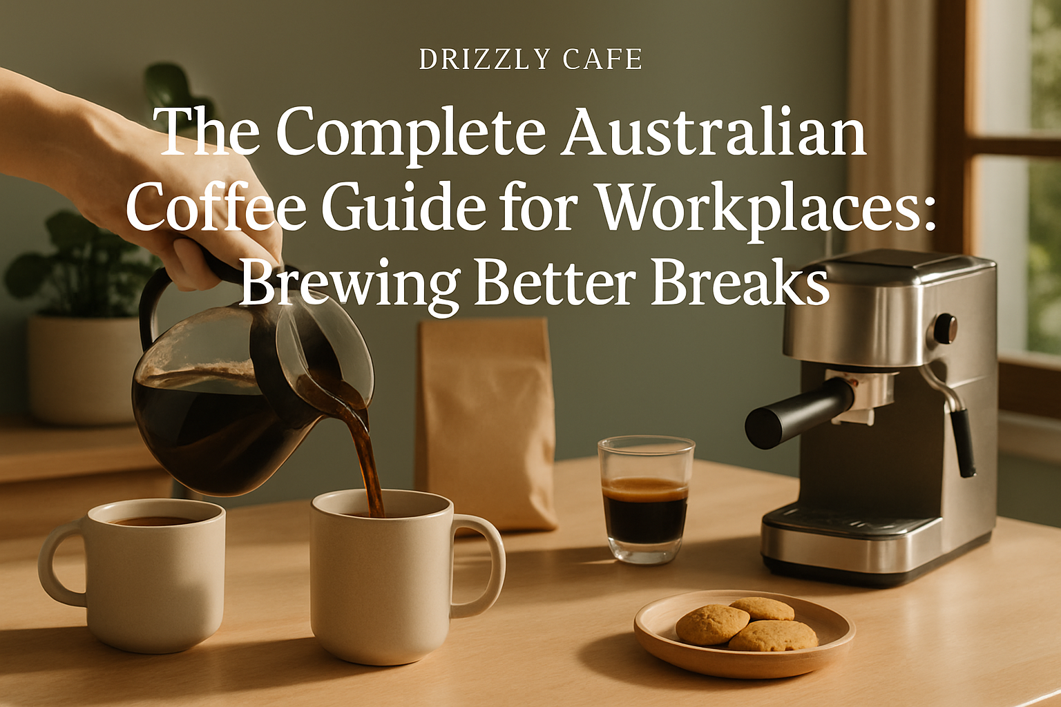 Coffee guide hero image: coffee for Australian workplaces