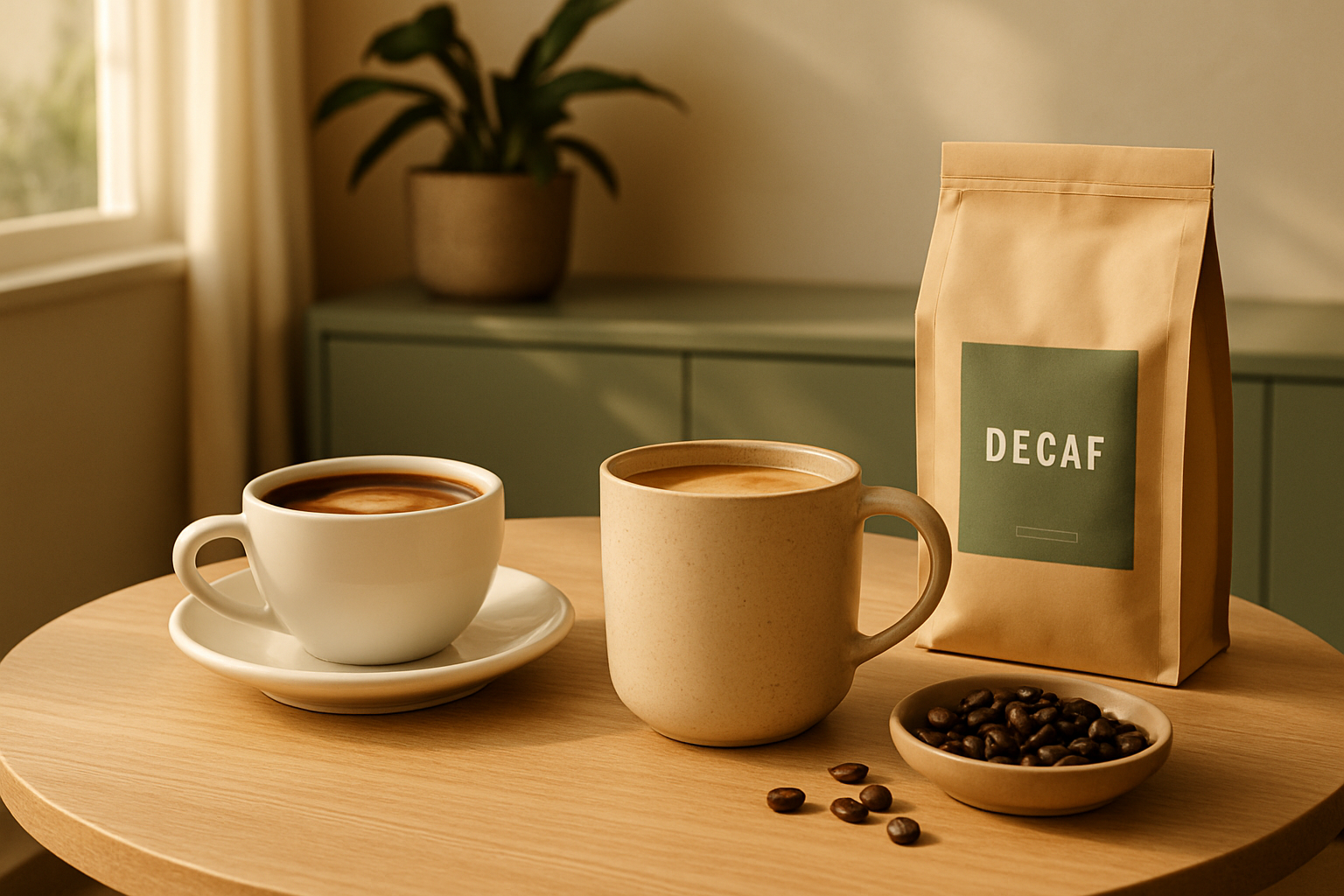 Coffee guide hero image: decaf coffee that still tastes full