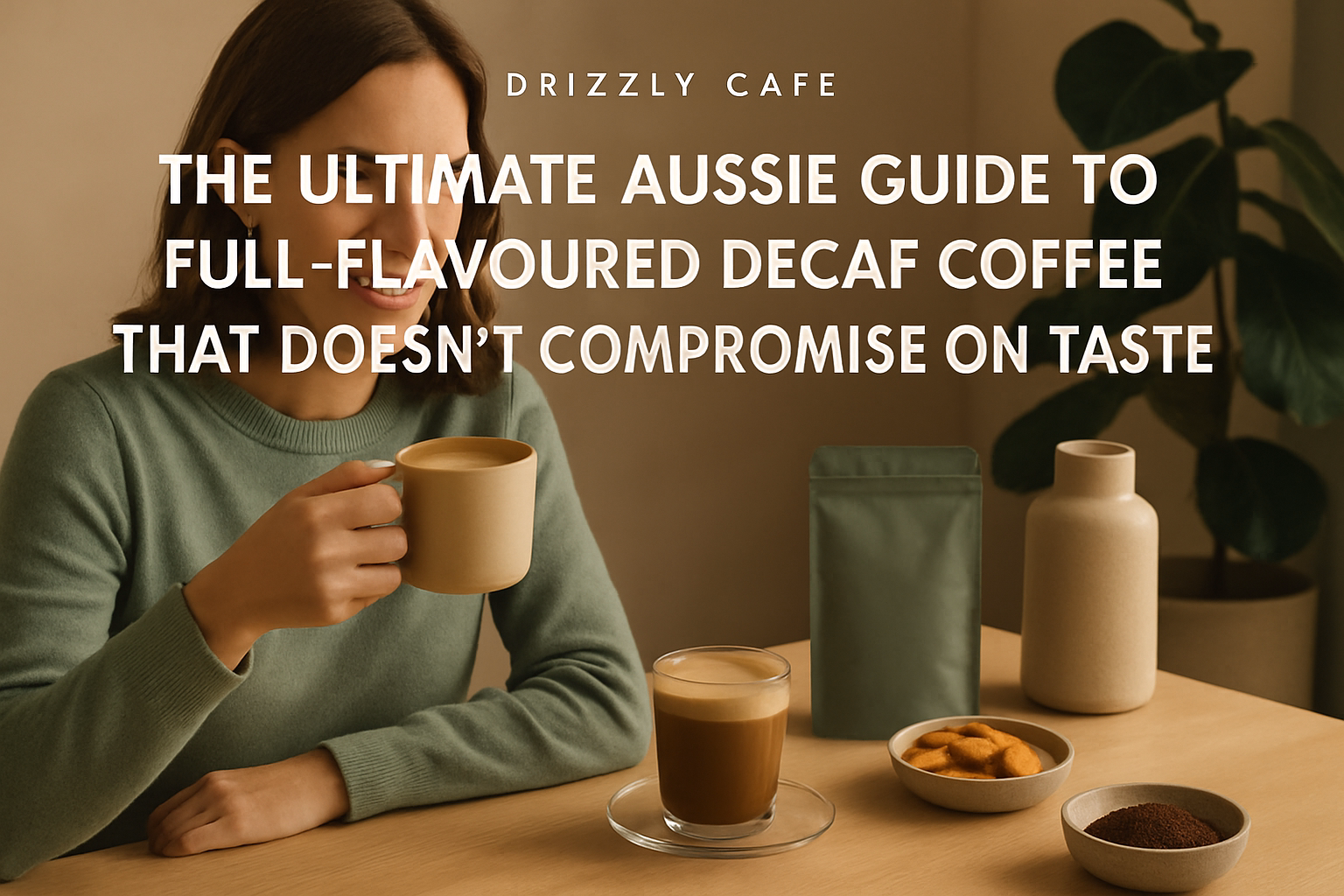 Coffee guide hero image: decaf coffee that still tastes full