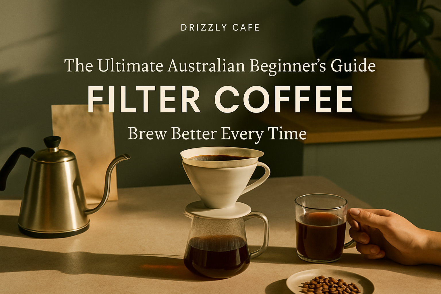 Coffee guide hero image: filter coffee for beginners