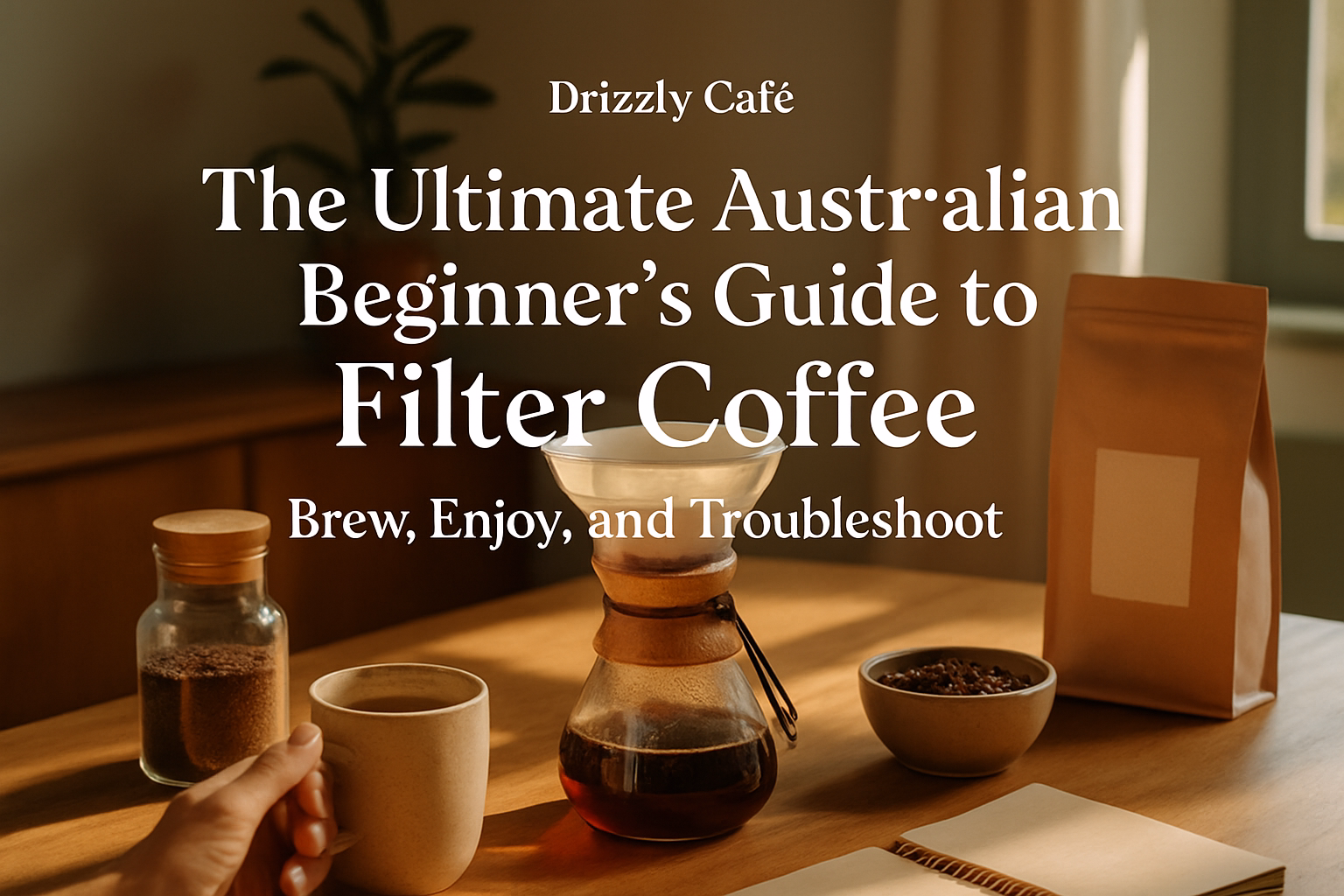 Coffee guide hero image: filter coffee for beginners