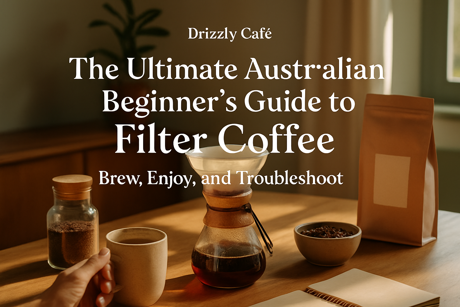 Coffee guide hero image: filter coffee for beginners