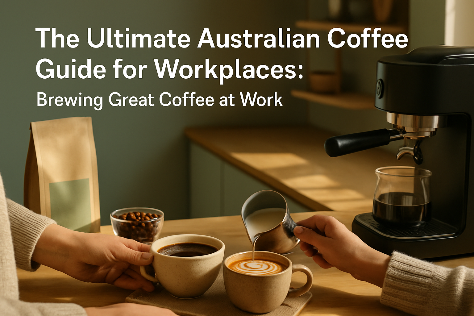 Coffee guide hero image: coffee for Australian workplaces