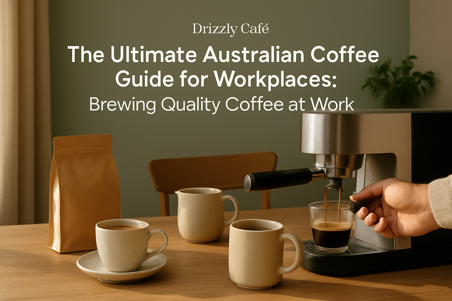 Coffee guide hero image: coffee for Australian workplaces