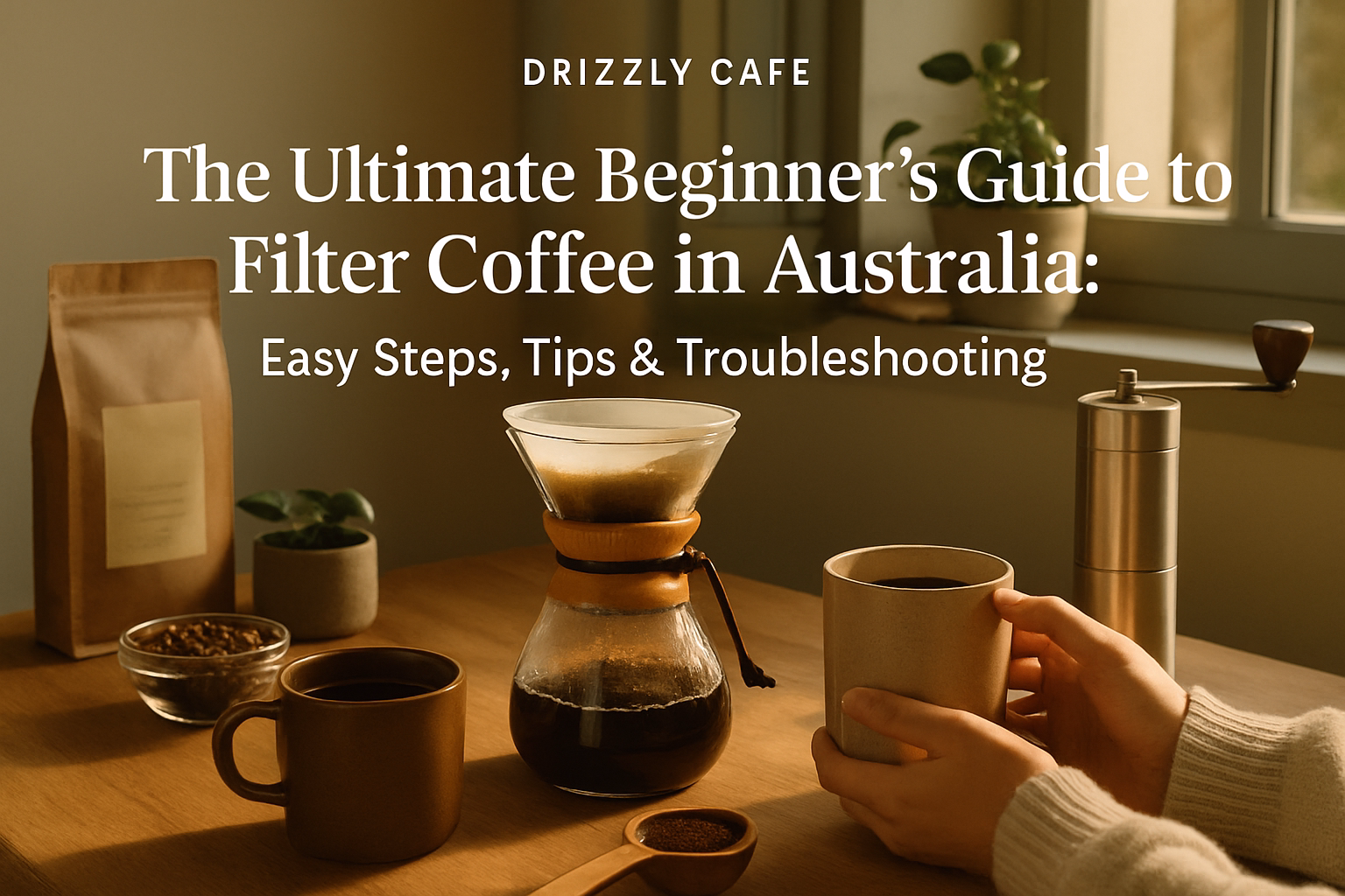 Coffee guide hero image: filter coffee for beginners