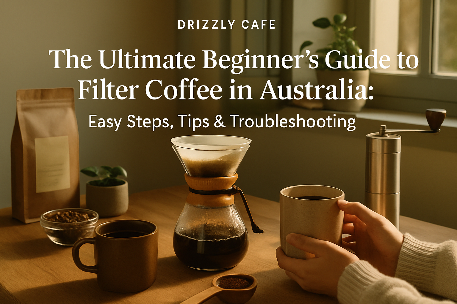 Coffee guide hero image: filter coffee for beginners
