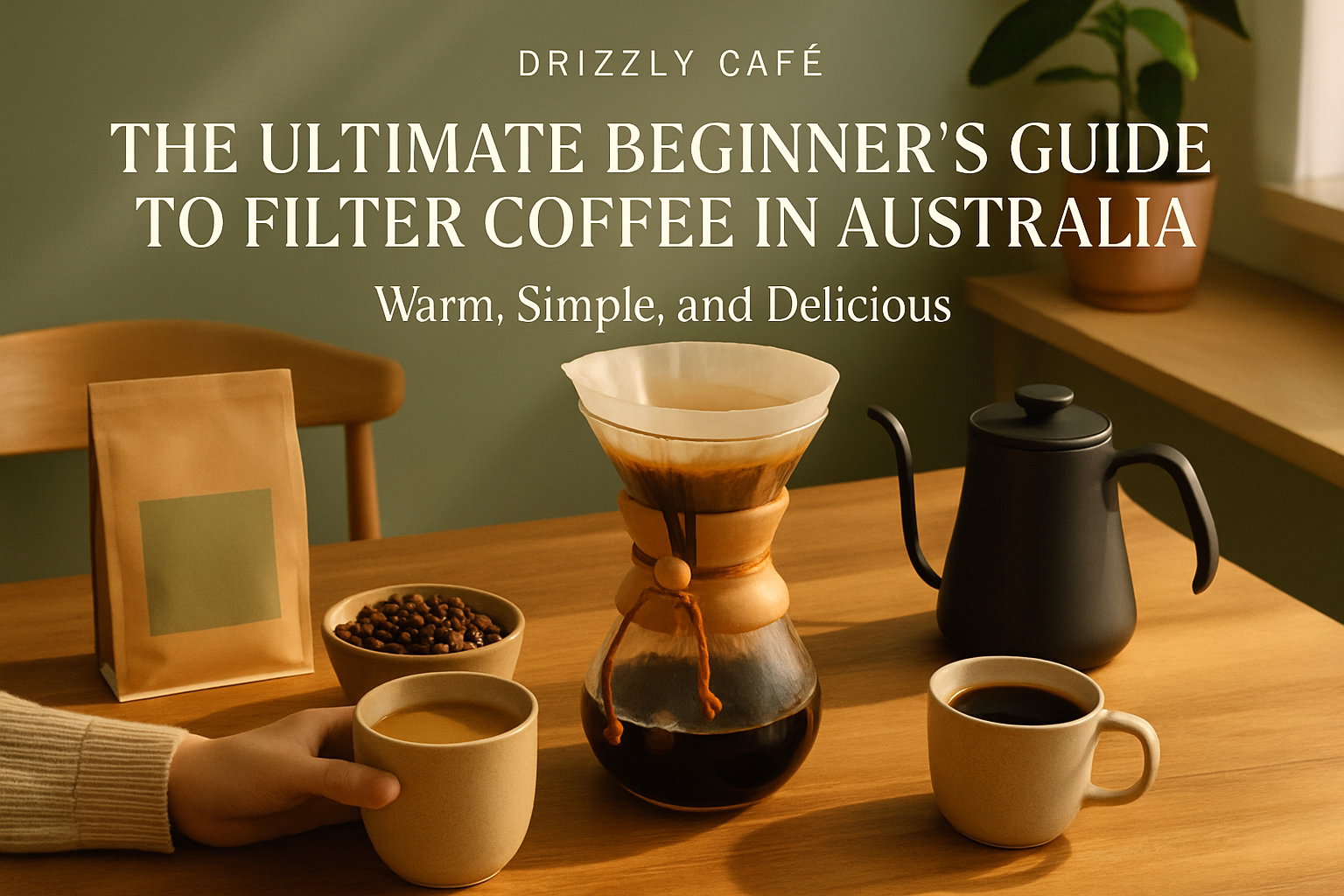 Coffee guide hero image: filter coffee for beginners