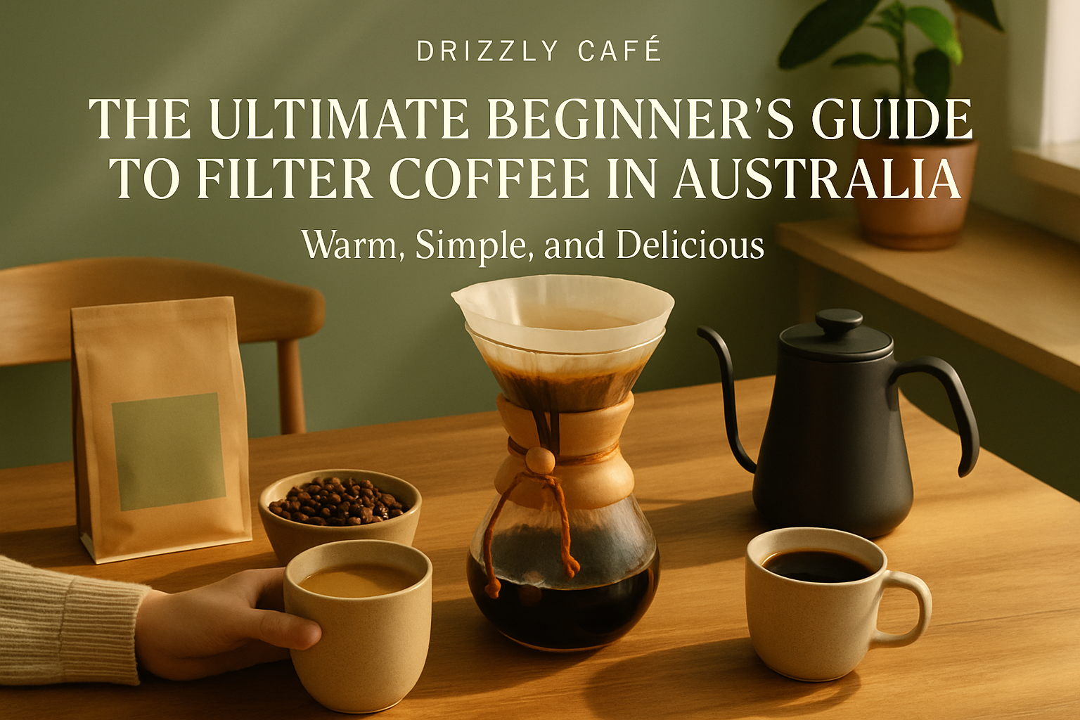 Coffee guide hero image: filter coffee for beginners