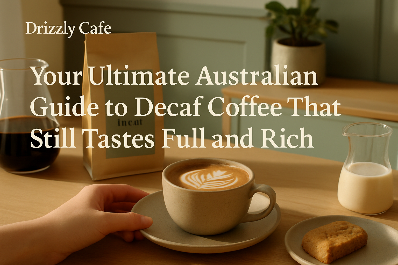 Coffee guide hero image: decaf coffee that still tastes full