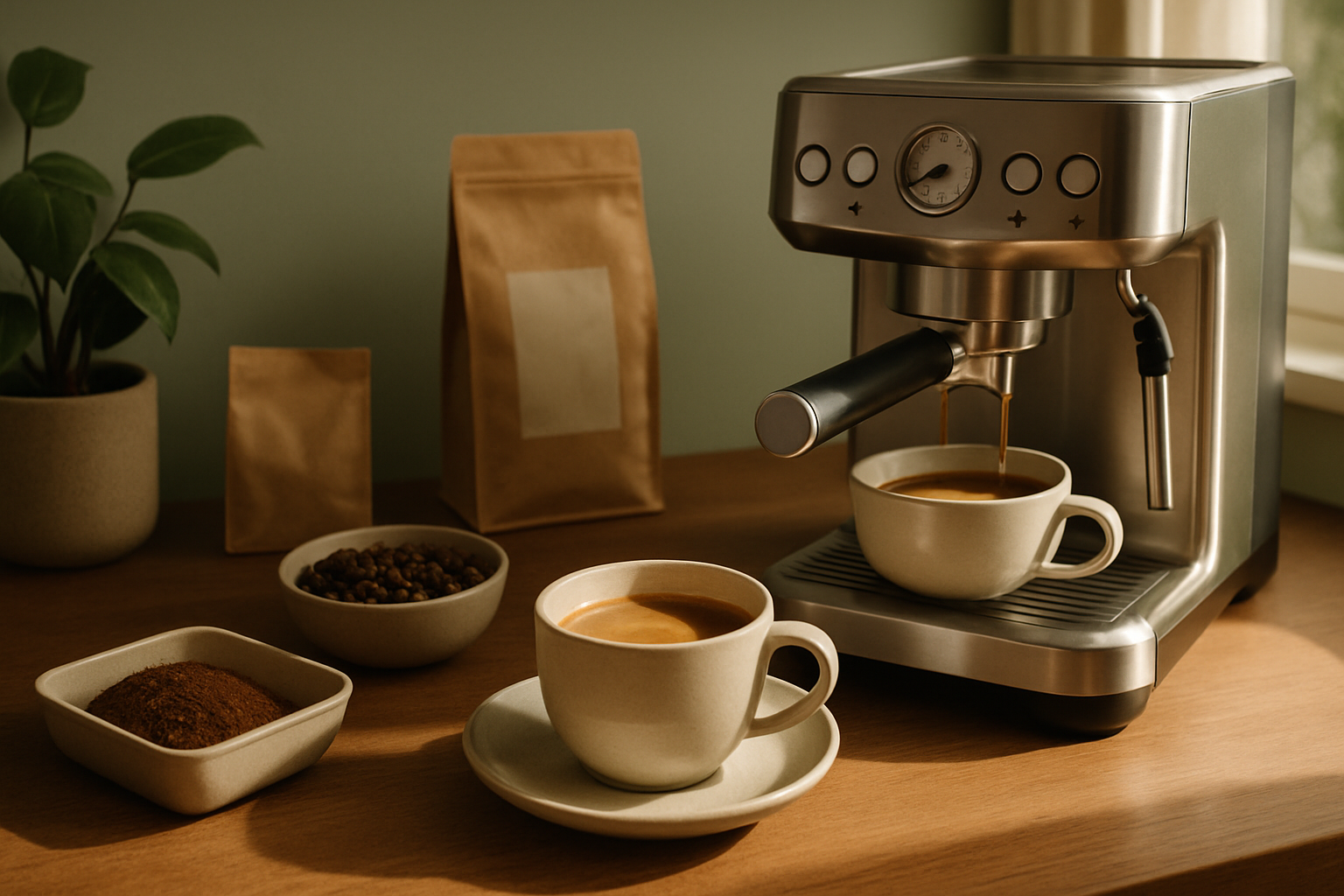 Coffee guide hero image: espresso grind and dose basics