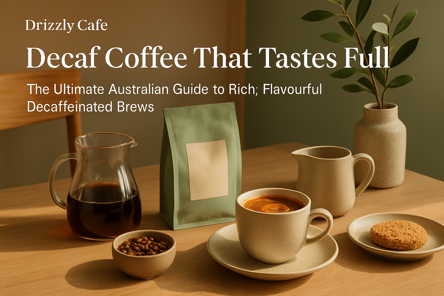 Coffee guide hero image: decaf coffee that still tastes full